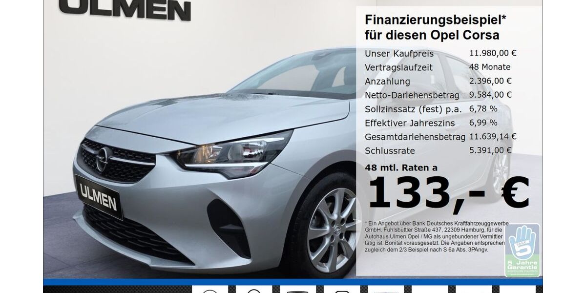 Opel Corsa 51.315 km 11.980 &euro; Düsseldorf 40231