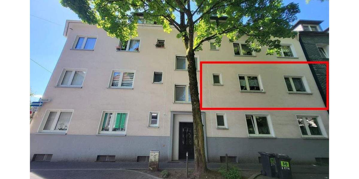 Etagenwohnung Wuppertal Barmen - 2 Zimmer, 58 m&sup2;, 109.000&euro; | Angebot:25708258