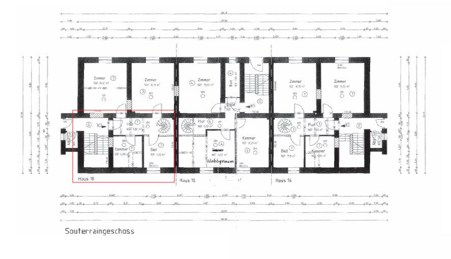 Erdgeschoßwohnung Remscheid Remscheid-Süd - 5 Zimmer, 114 m&sup2;, 900&euro; | Angebot:27567632