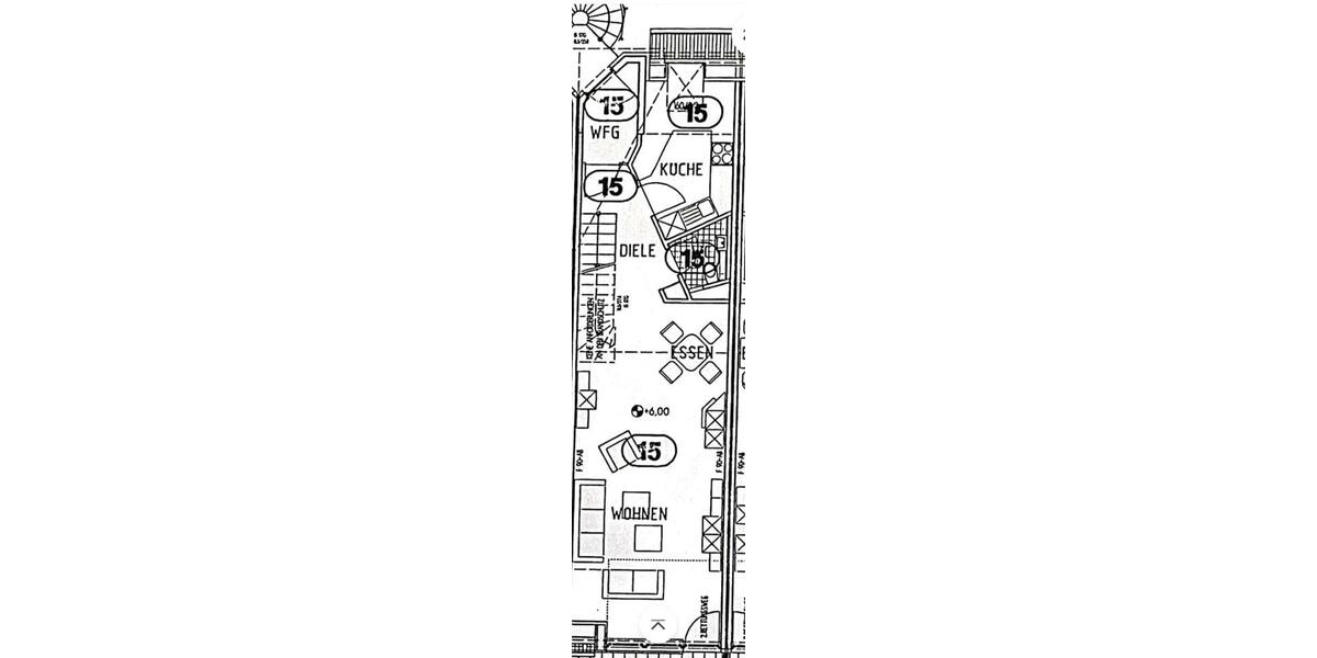 Dachgeschoßwohnung Bochum Bochum-Ost - 2 Zimmer, 70 m&sup2;, 875&euro; | Angebot:27569721