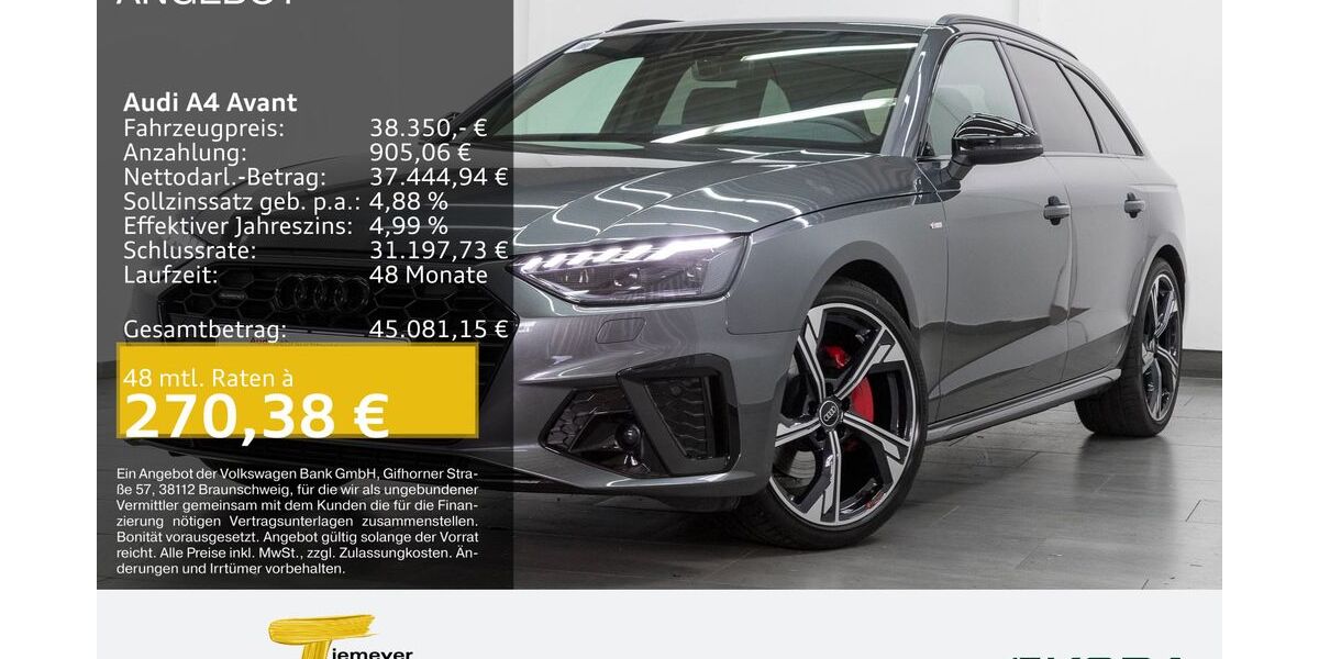 Audi A4 14.961 km 37.870 &euro; Remscheid 42857