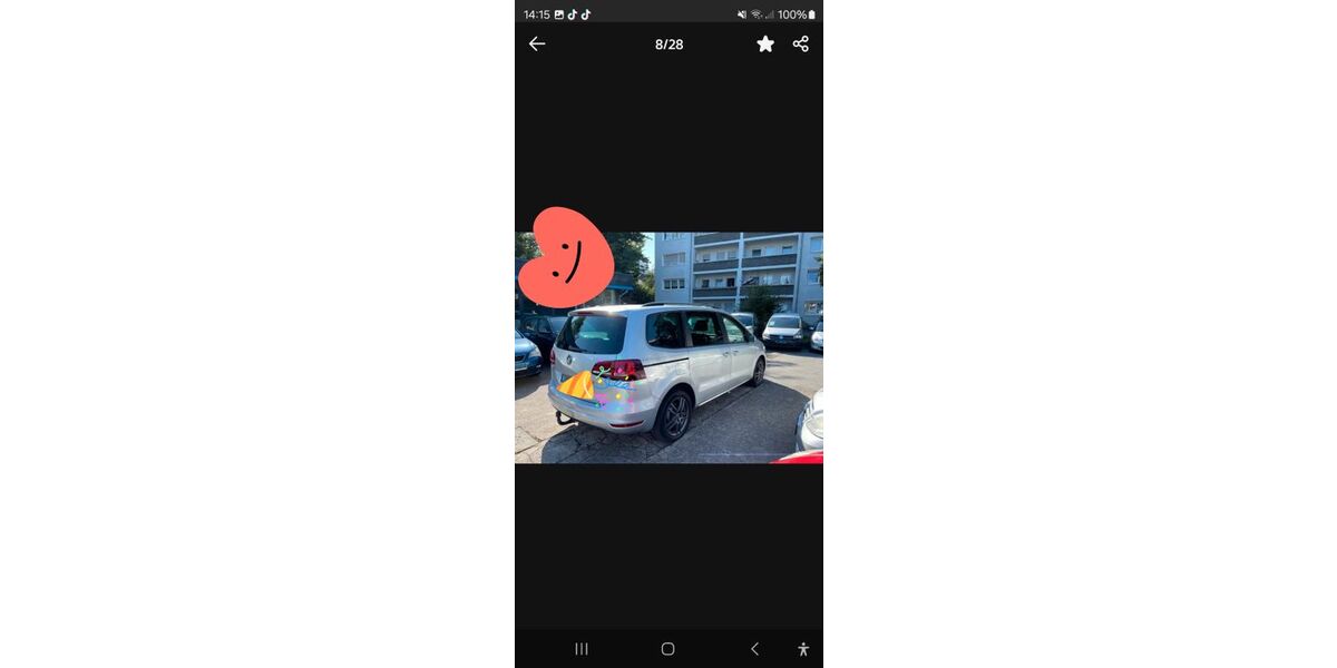 VW Sharan 94.000 km 17.499 &euro; Solingen 42699