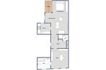 Etagenwohnung Düsseldorf - 2 Zimmer, 75 m&sup2;, 1.600&euro; | Angebot:23501219
