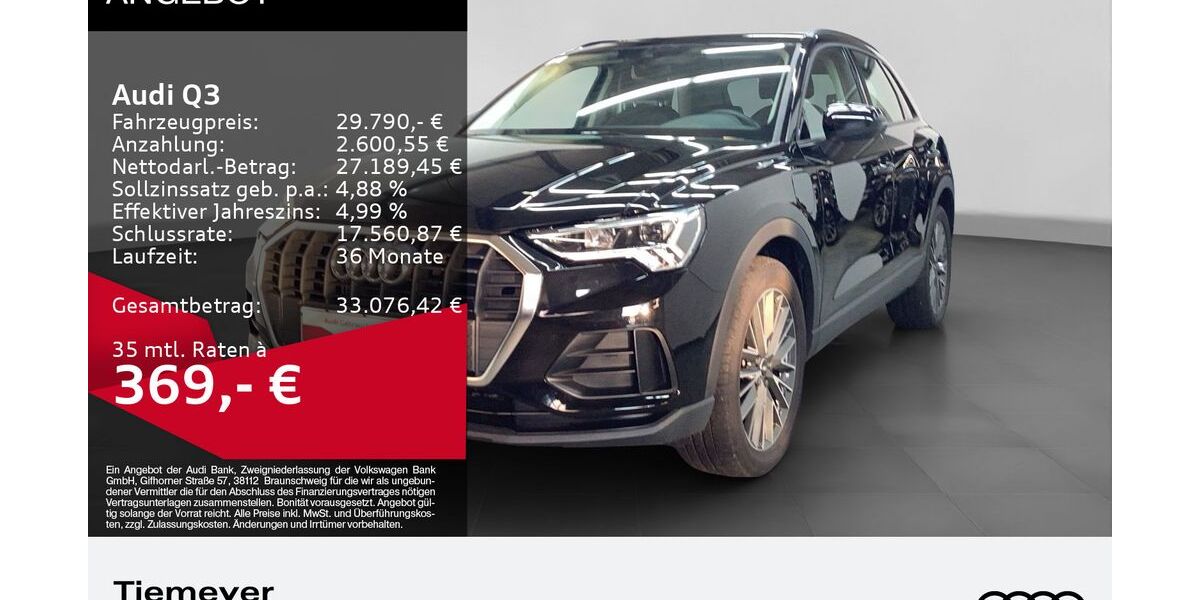 Audi Q3 32.711 km 29.330 &euro; Bochum 44809