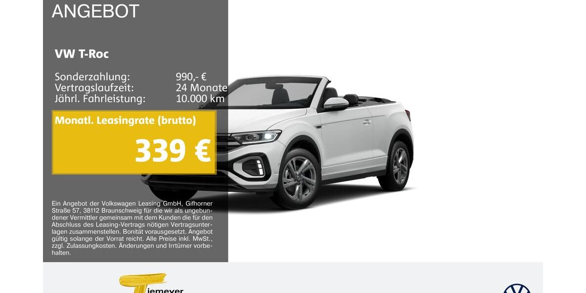 VW T-Roc 13.966 km 32.940 &euro; Bochum 44892