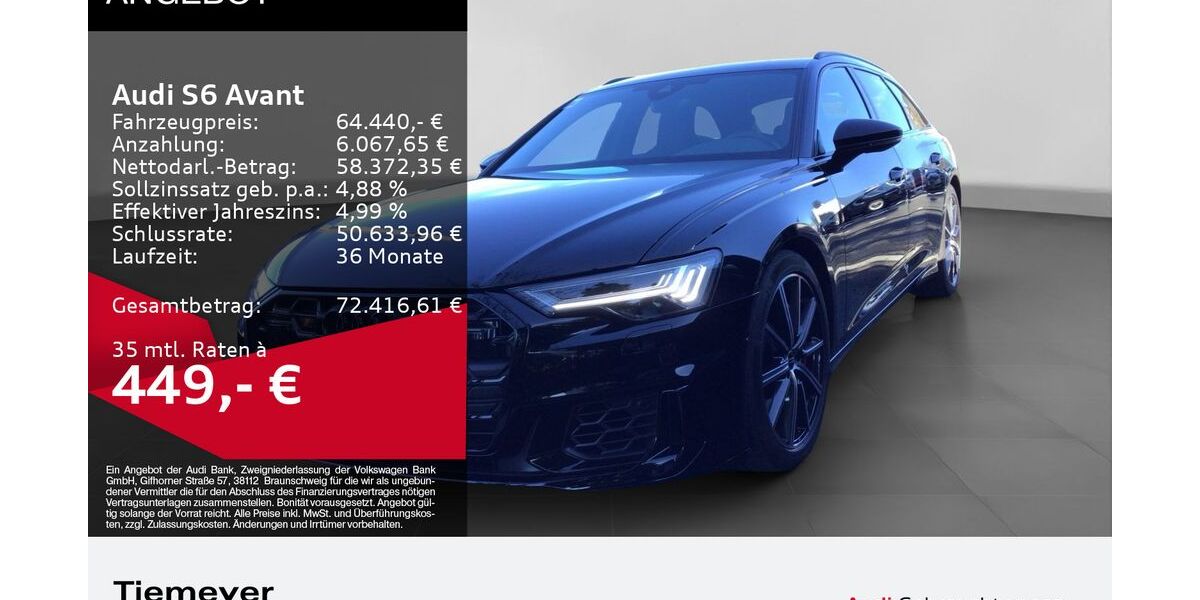 Audi S6 10.995 km 64.440 &euro; Gelsenkirchen 45894