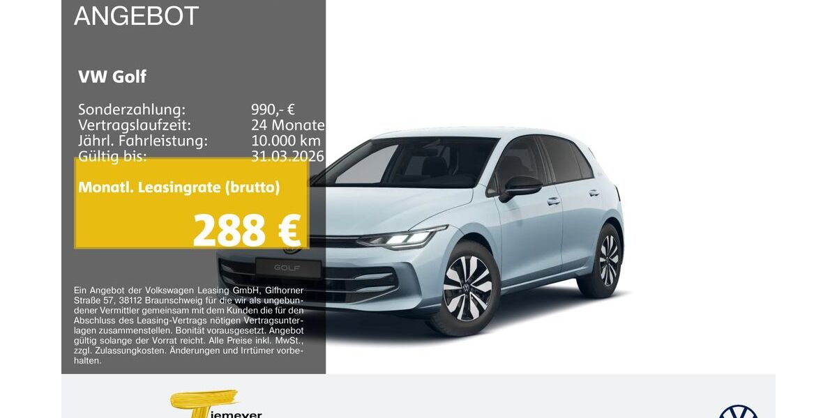 VW Golf 12.821 km 28.470 &euro; Bochum 44892