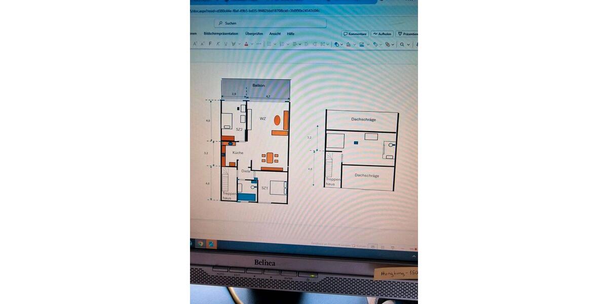 Etagenwohnung Düsseldorf Stadtbezirk 6 - 3 Zimmer, 85 m&sup2;, 1.300&euro; | Angebot:25972369