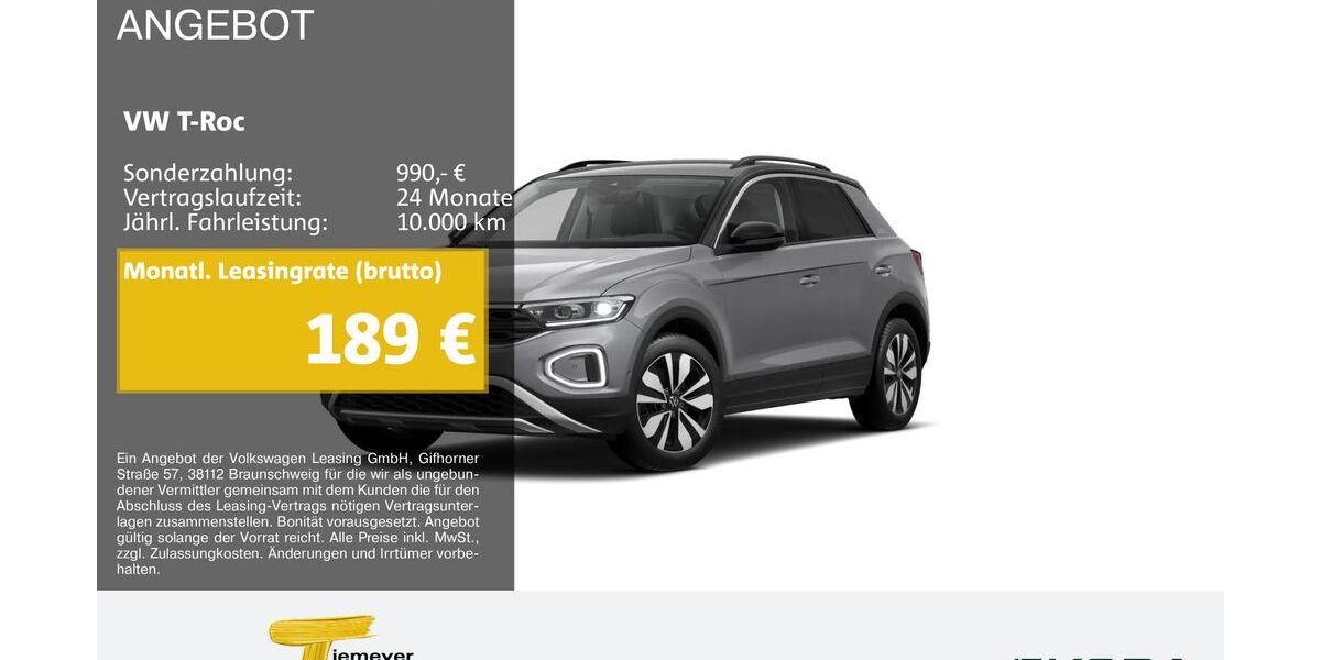 VW T-Roc 25.183 km 27.490 &euro; Remscheid 42857