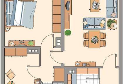 Wohnung Remscheid Klausen - 3 Zimmer, 68 m&sup2;, 579&euro; | Angebot:27520695
