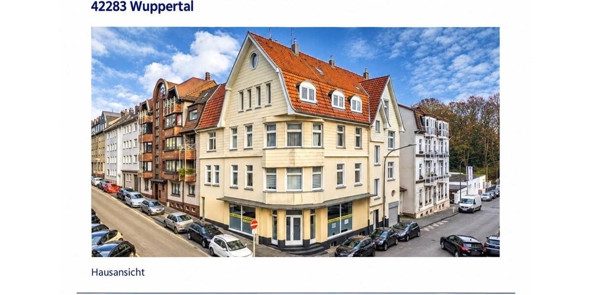 Mehrfamilienhaus, Wohnhaus Wuppertal Barmen - 23 Zimmer, 460 m&sup2;, 695.000&euro; | Angebot:27507119