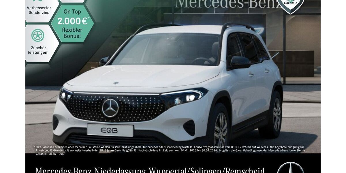 Mercedes-Benz EQB 14.285 km 39.990 &euro; Wuppertal 42115