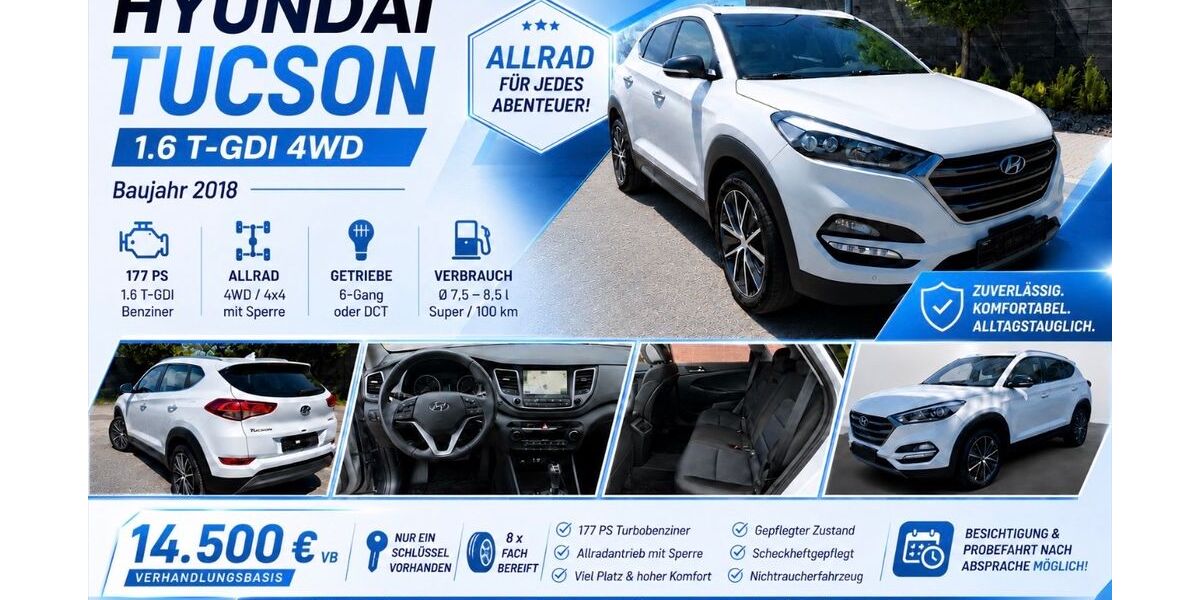 Hyundai TUCSON 121.000 km 14.500 &euro; Wuppertal 42369