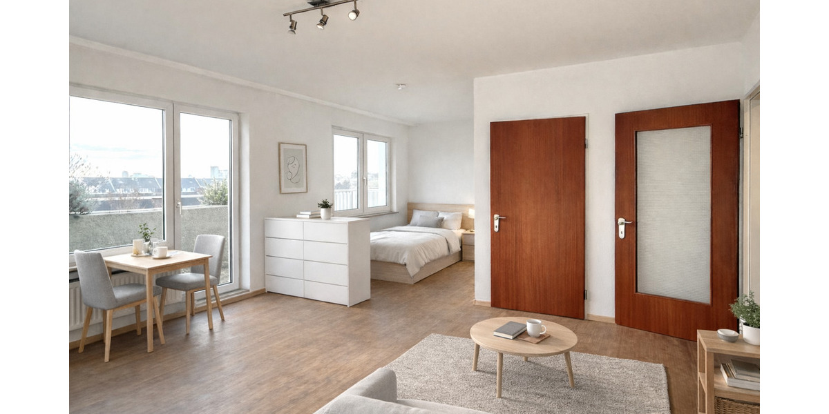 Etagenwohnung Düsseldorf Derendorf - 2 Zimmer, 45 m&sup2;, 249.000&euro; | Angebot:25683375