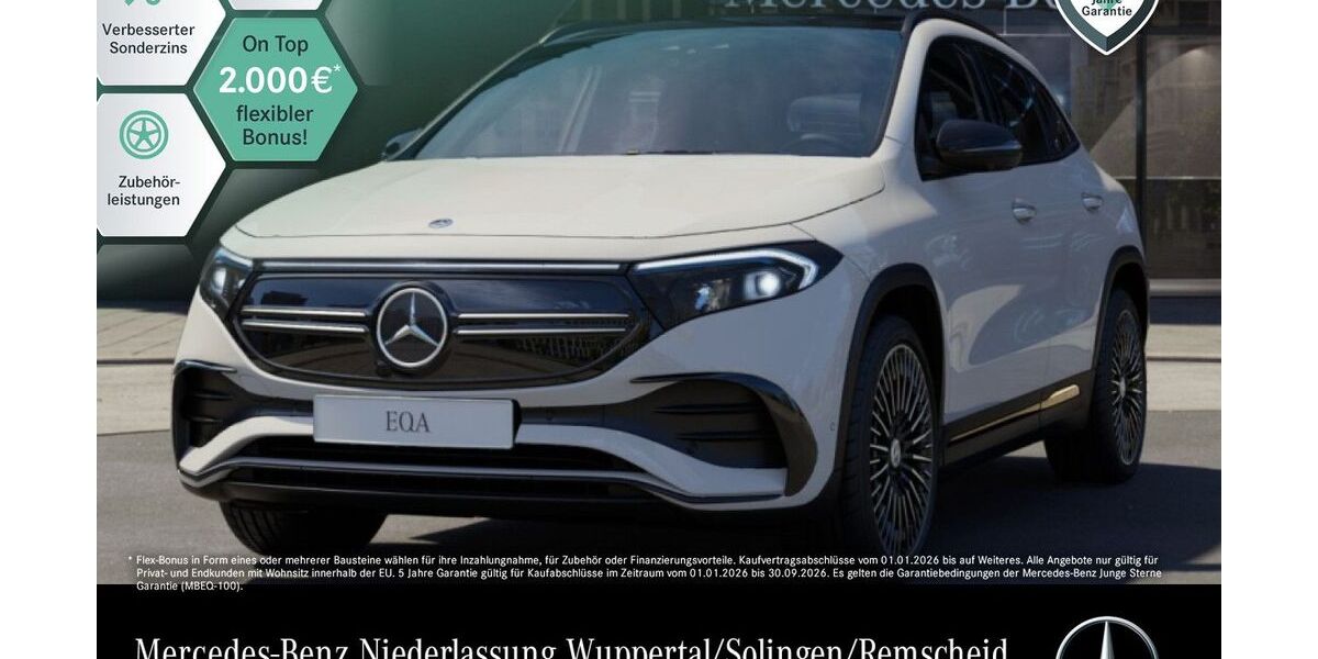 Mercedes-Benz EQA 30.044 km 36.990 &euro; Wuppertal 42115
