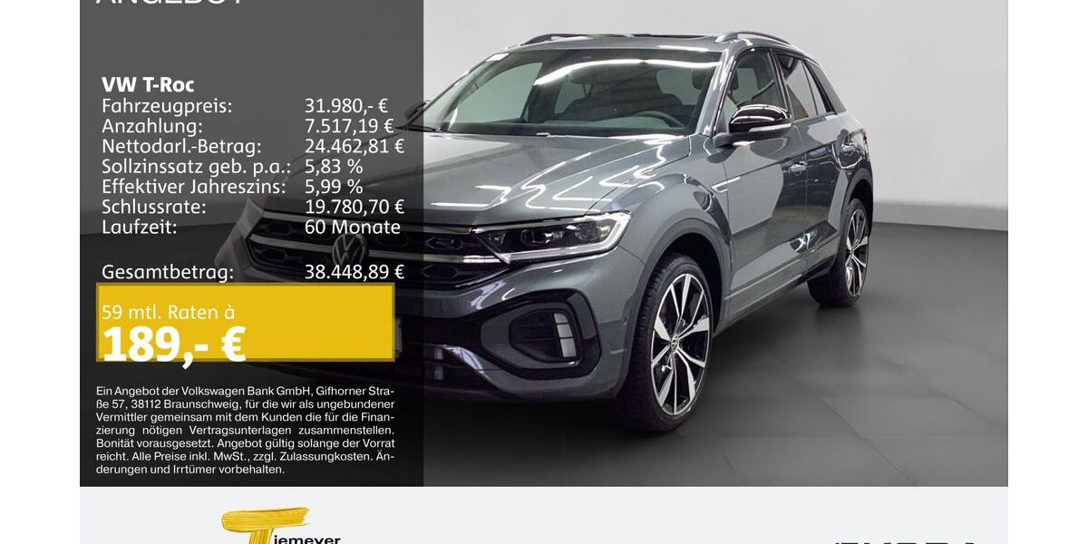 VW T-Roc 7.106 km 30.870 &euro; Bochum 44809