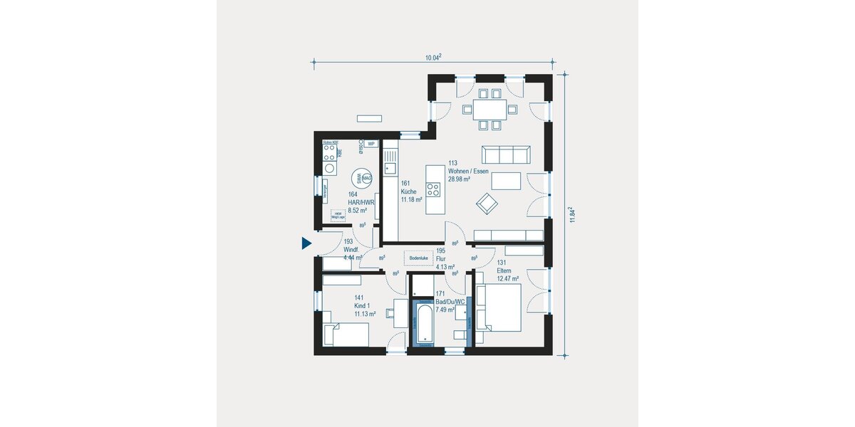 Individueller Bungalow-Traum - Maßgeschneidertes Wohnen in Bottrop-Grafenwald - Bungalow Bottrop-Grafenwald Grafenwald | Angebot:27505949