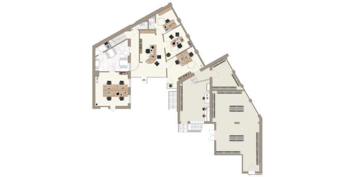 Gewerbeobjekt Düsseldorf Flingern Nord - 1 Zimmer, 321 m&sup2;, 5.980&euro; | Angebot:25702067