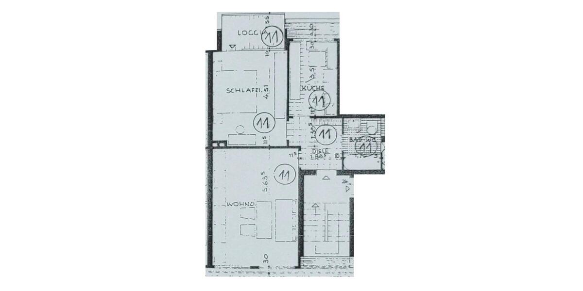 Dachgeschoßwohnung Remscheid Reinshagen - 2 Zimmer, 56 m&sup2;, 95.000&euro; | Angebot:26799523