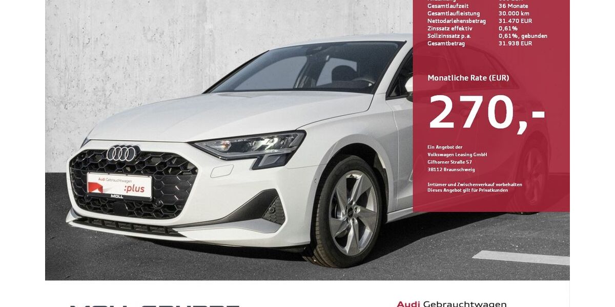 Audi A3 25.390 km 31.470 &euro; Düsseldorf 40549