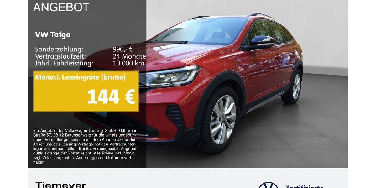 VW Taigo 6.056 km 23.980 &euro; Bochum 44892