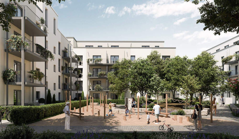 Etagenwohnung Düsseldorf Benrath - 2 Zimmer, 66 m&sup2;, 429.900&euro; | Angebot:25957381