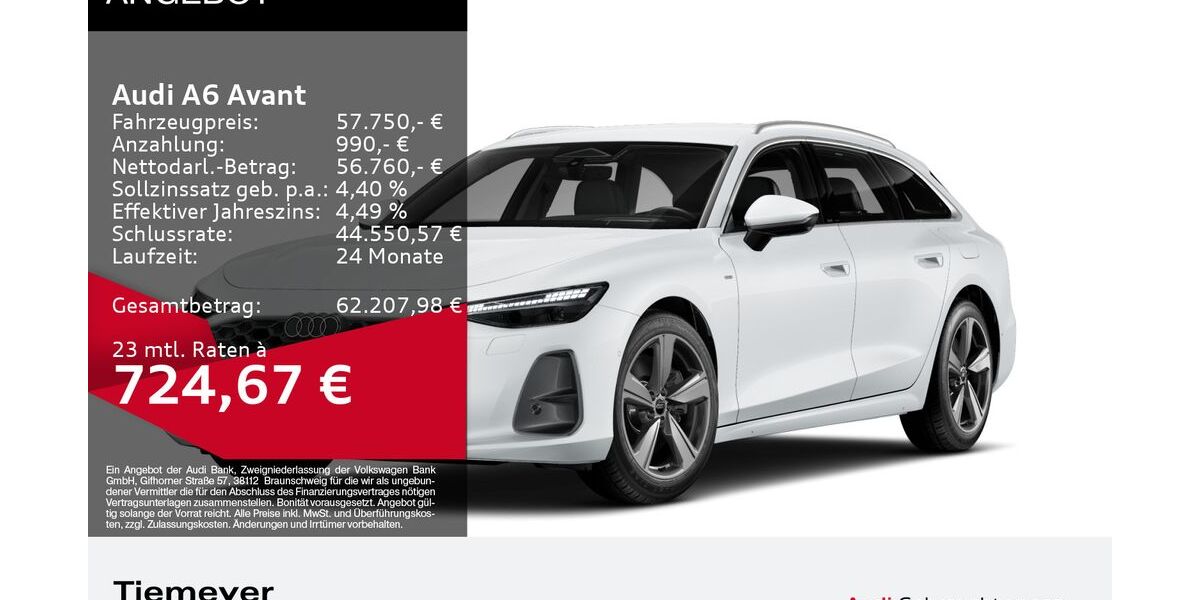 Audi A6 24.694 km 57.750 &euro; Oberhausen 46047