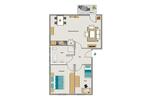 Etagenwohnung Bottrop Batenbrock - 3.5 Zimmer, 79 m&sup2;, 709&euro; | Angebot:26227970