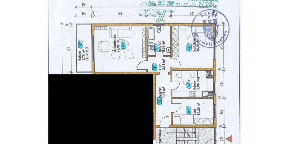 Erdgeschoßwohnung Wermelskirchen - 3 Zimmer, 78 m&sup2;, 240.000&euro; | Angebot:27133085