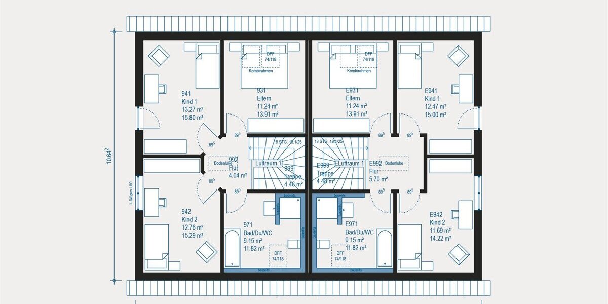 Zweifamilienhaus in Wuppertal - Individuell geplant und hochwertig gebaut - Zweifamilienhaus Wuppertal Gemarkung Nächstebreck | Angebot:27567373