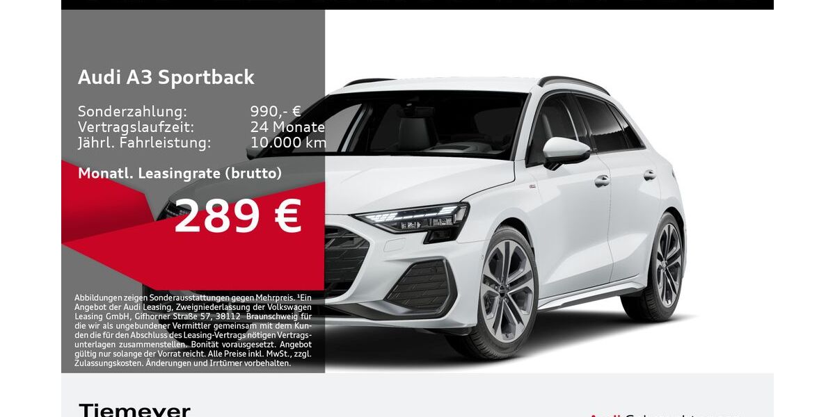 Audi A3 4.488 km 36.230 &euro; Oberhausen 46047