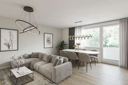 Wohnung Düsseldorf / Unterbach Unterbach - 3 Zimmer, 76 m&sup2;, 249.000&euro; | Angebot:25404827