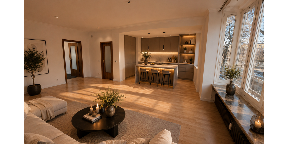 Etagenwohnung Düsseldorf Oberbilk - 3 Zimmer, 96 m&sup2;, 400.000&euro; | Angebot:27541614