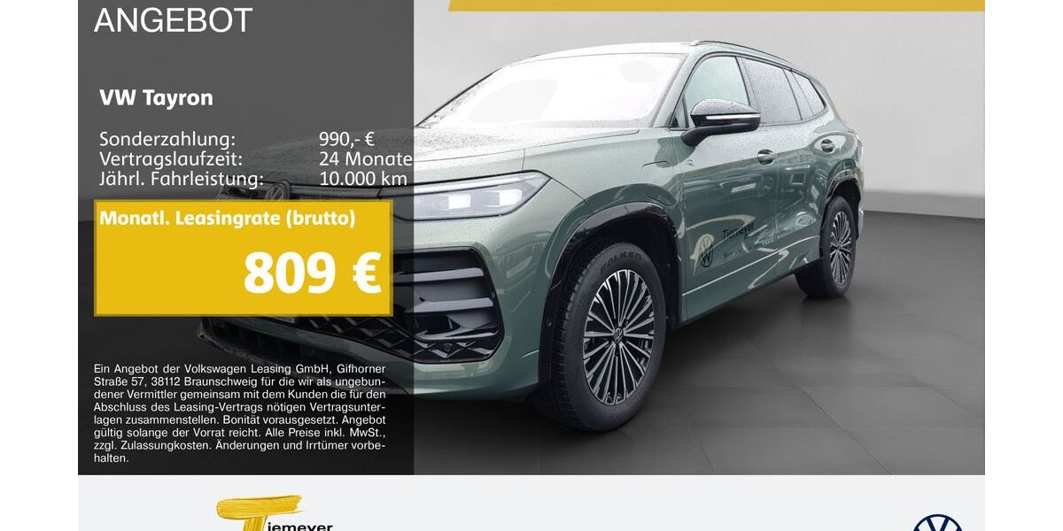 VW Tayron 15.760 km 52.790 &euro; Bochum 44892