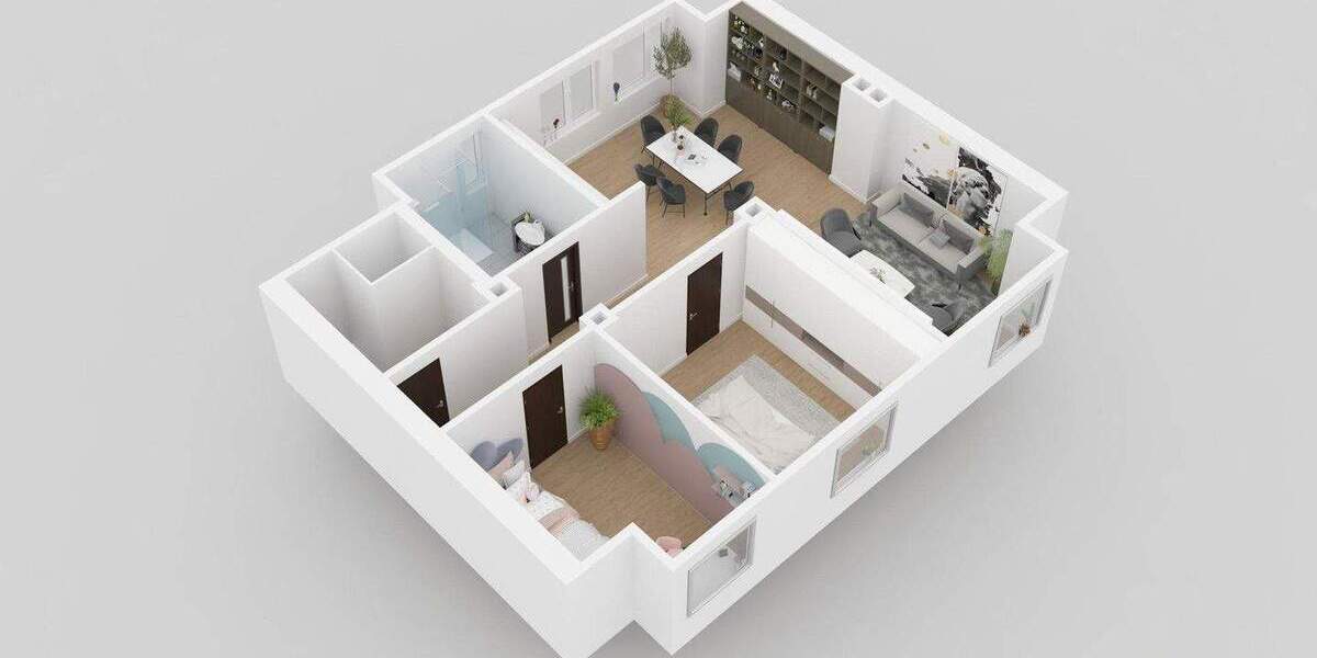 Etagenwohnung Gelsenkirchen Bismarck - 3 Zimmer, 80 m&sup2;, 181.440&euro; | Angebot:25720783