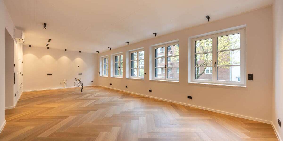 Etagenwohnung Düsseldorf Flingern Nord - 3 Zimmer, 85 m&sup2;, 2.200&euro; | Angebot:26028047