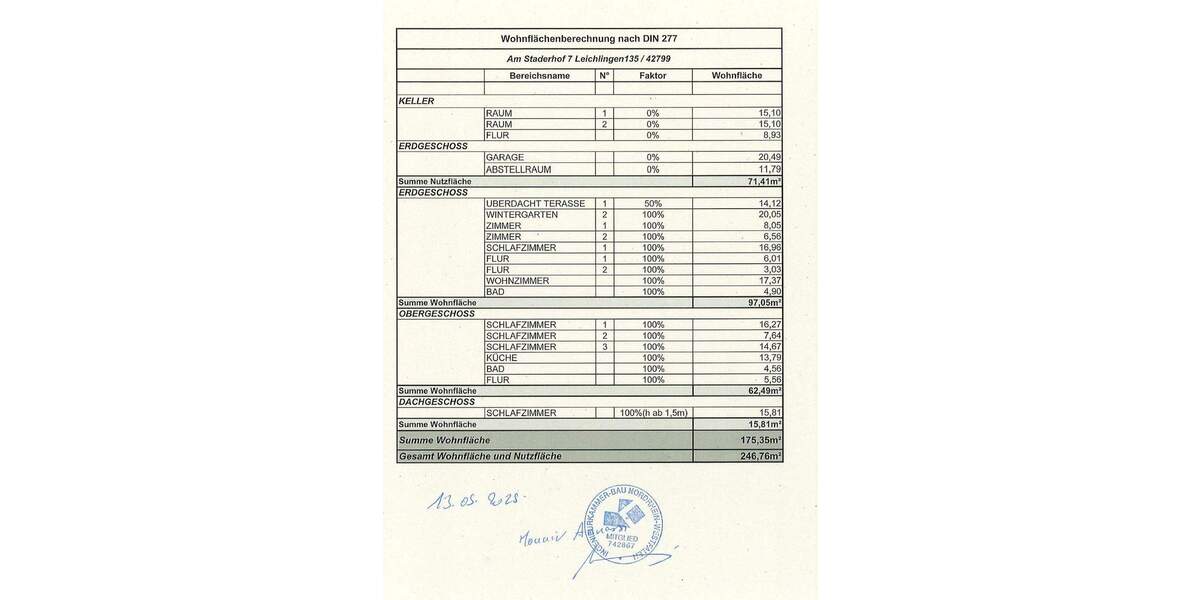Einfamilienhaus Leichlingen - 8 Zimmer, 176 m&sup2;, 699.000&euro; | Angebot:25669323