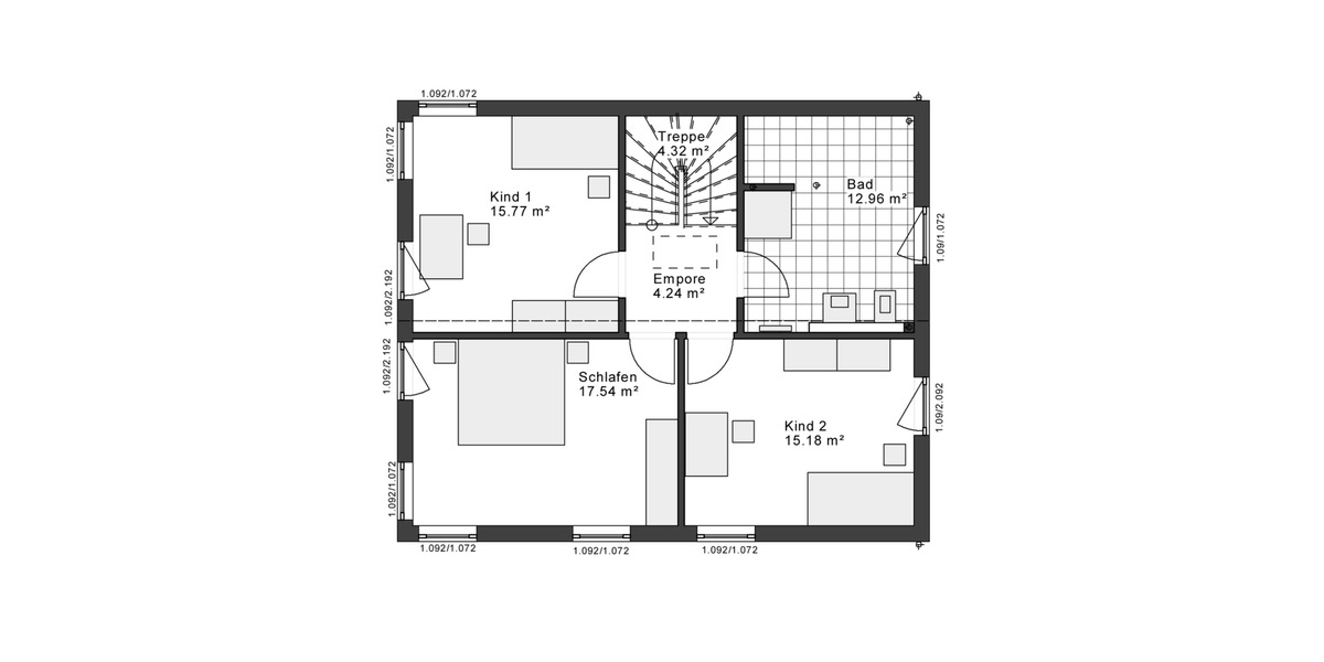 Einfamilienhaus Gelsenkirchen Gelsenkirchen-Nord - 4 Zimmer, 140 m&sup2;, 1.900&euro; | Angebot:26396037