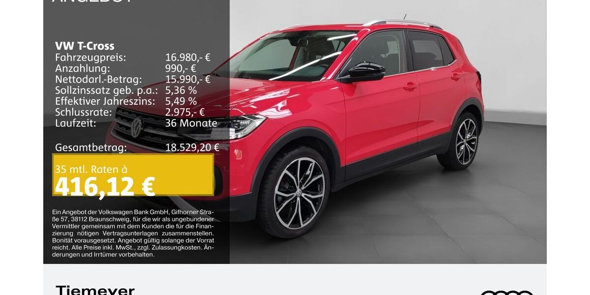 VW T-Cross 79.211 km 16.480 &euro; Bochum 44809